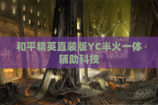 和平精英直装版YC半火一体辅助科技
