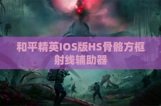和平精英IOS版HS骨骼方框射线辅助器