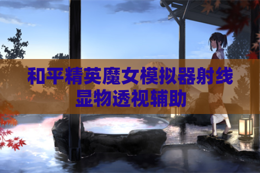 和平精英魔女模拟器射线显物透视辅助