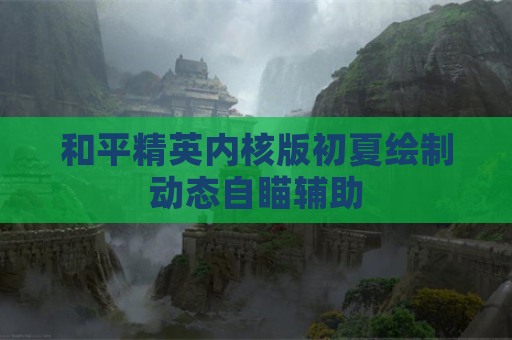 和平精英内核版初夏绘制动态自瞄辅助