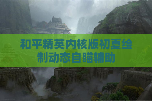 和平精英内核版初夏绘制动态自瞄辅助
